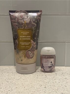 Bath & Body Works Snowflakes & Cashmere Set